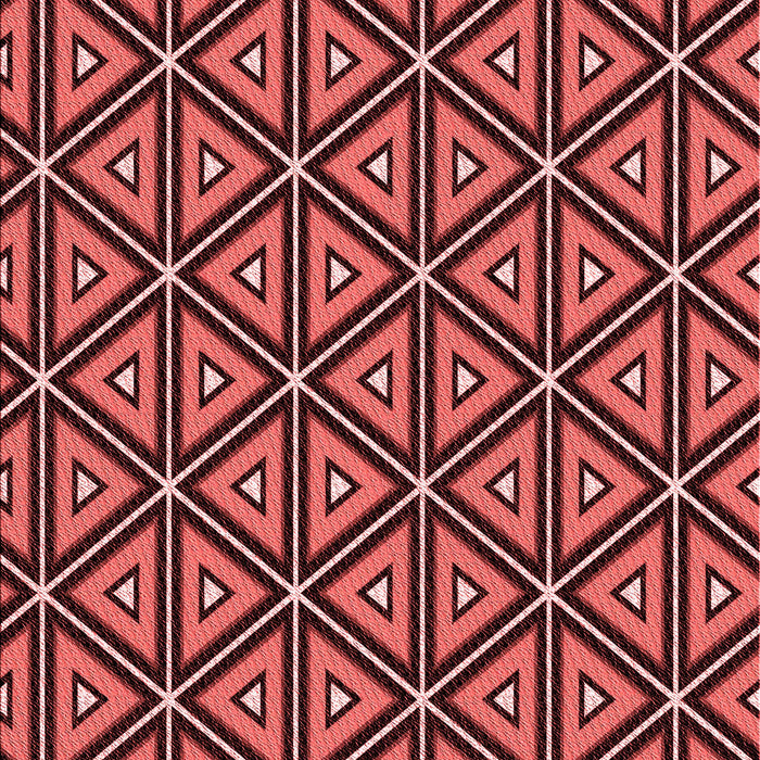 Patterned Red Rug, pat586rd