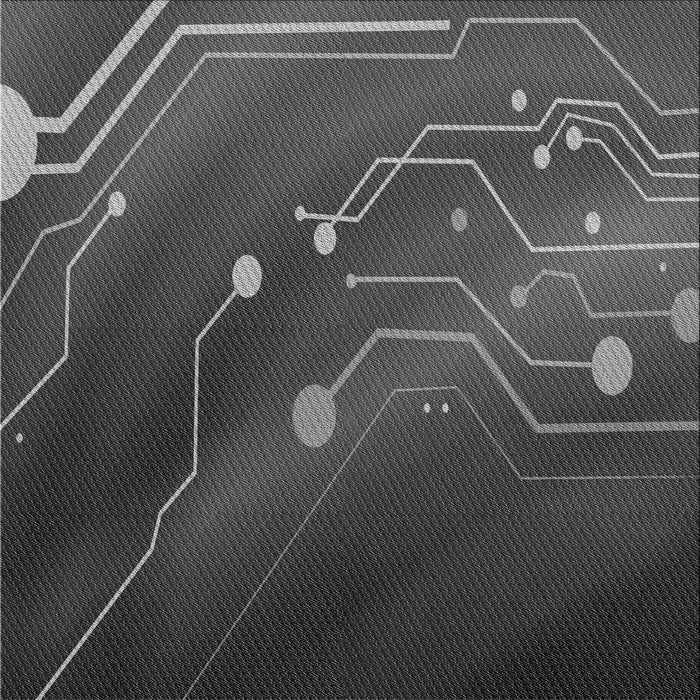 Round Machine Washable Transitional Black Rug, wshpat587gry