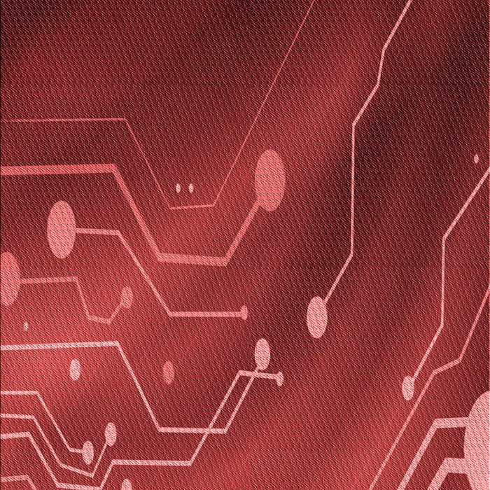 Patterned Red Rug, pat587rd