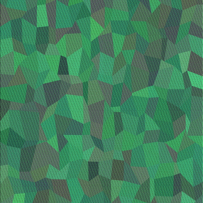 Machine Washable Transitional Deep-Sea Green Rug, wshpat588grn