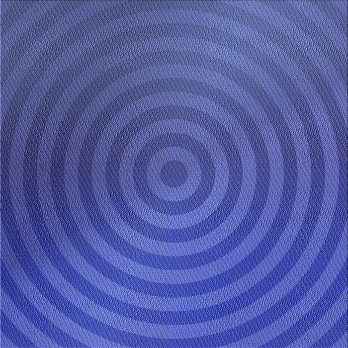 Round Machine Washable Transitional Sapphire Blue Rug, wshpat589blu