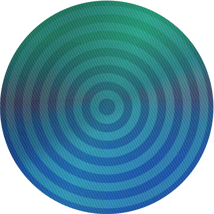 Square Machine Washable Transitional Dark Turquoise Green Rug in a Living Room, wshpat589lblu