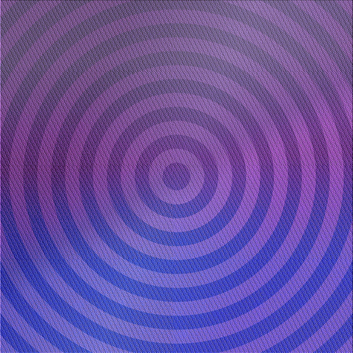 Round Machine Washable Transitional Amethyst Purple Rug, wshpat589pur