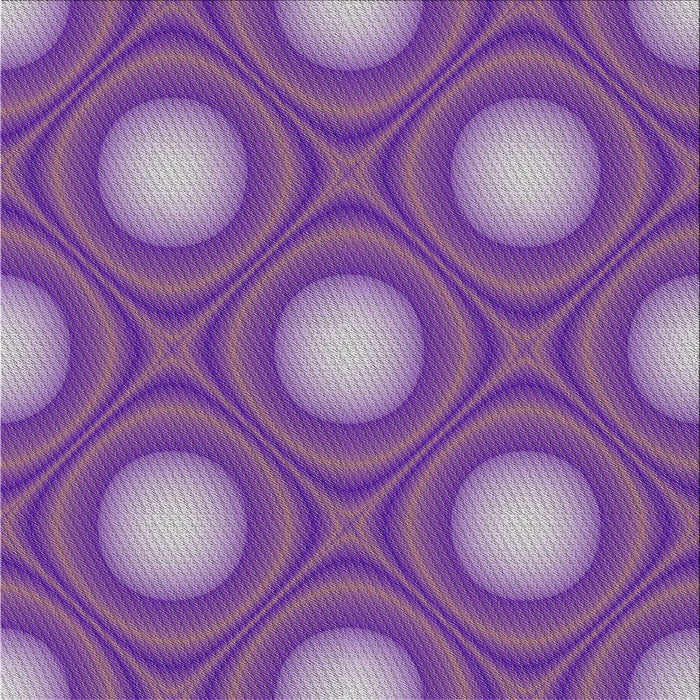 Square Patterned Bright Purple Novelty Rug, pat58
