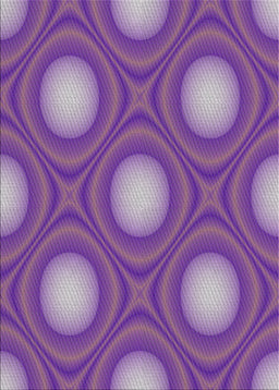 Patterned Bright Purple Novelty Rug, pat58