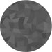 Square Patterned Light Black Rug, pat590gry