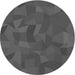Square Machine Washable Transitional Light Black Rug in a Living Room, wshpat590gry