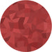 Square Patterned Red Rug, pat590rd