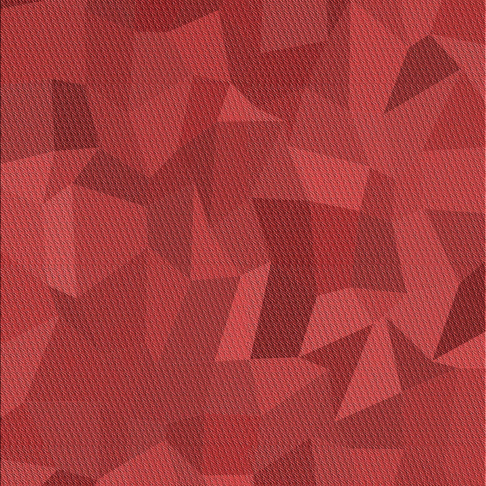 Patterned Red Rug, pat590rd