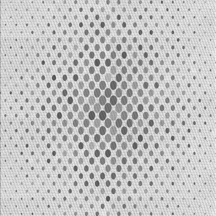 Patterned Platinum Gray Rug, pat591gry