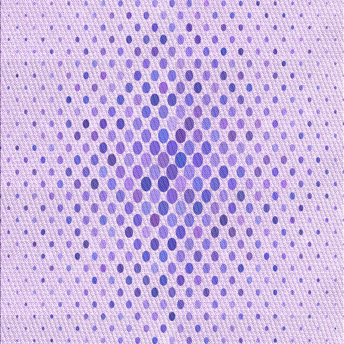 Machine Washable Transitional Purple Rug, wshpat591pur