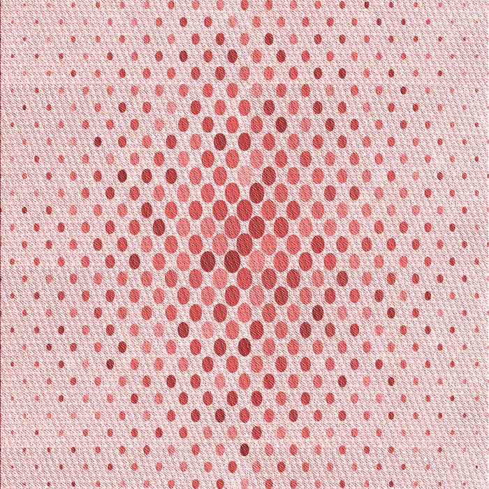 Patterned Pastel Red Pink Rug, pat591rd