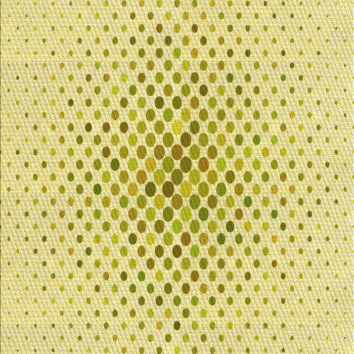 Machine Washable Transitional Sun Yellow Rug, wshpat591yw