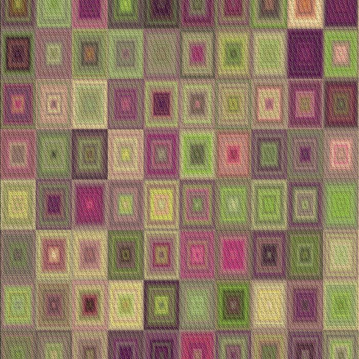 Patterned Brass Green Rug, pat592brn