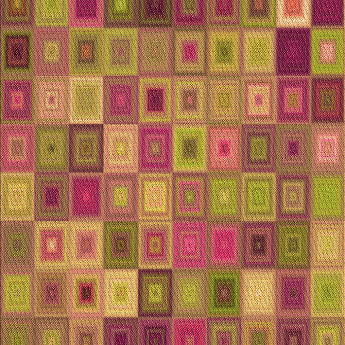 Patterned Red Rug, pat592org