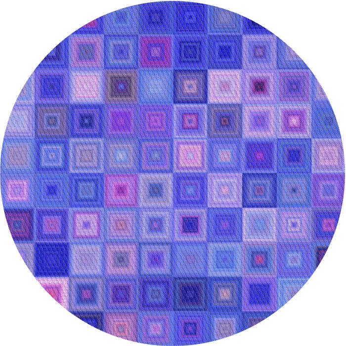 Square Machine Washable Transitional Purple Rug in a Living Room, wshpat592pur