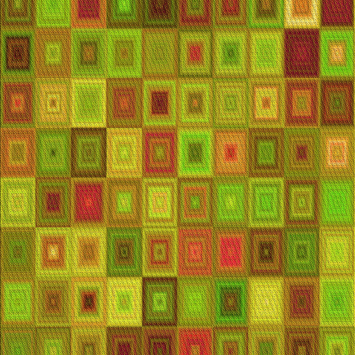 Patterned Pistachio Green Rug, pat592yw