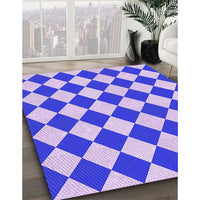 Patterned Mauve Purple Rug, pat593pur