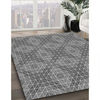 Patterned Gray Rug, pat594gry