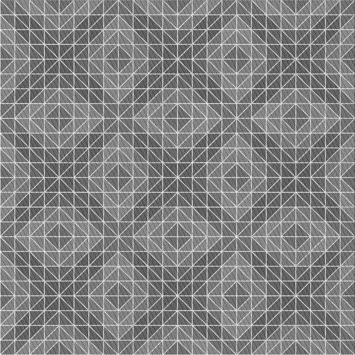 Round Patterned Gray Rug, pat594gry