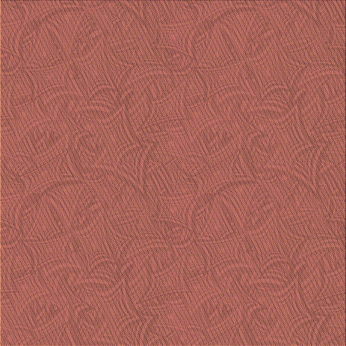 Round Patterned Red Rug, pat596org