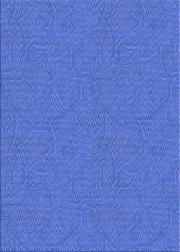 Patterned Sky Blue Novelty Rug, pat596