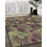 Patterned Coffee Brown Rug, pat597brn