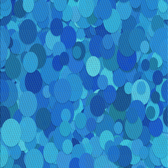 Patterned Blue Rug, pat597lblu