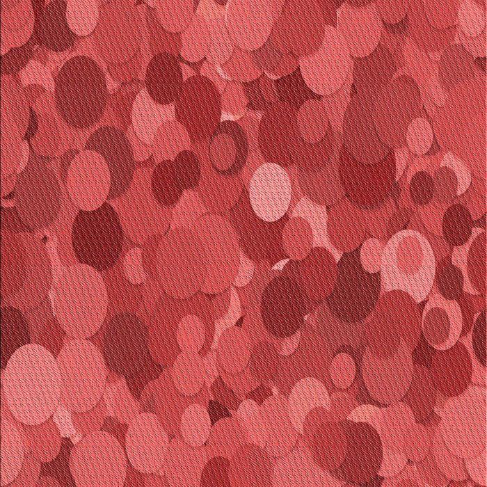 Patterned Red Rug, pat597rd