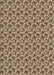 Machine Washable Transitional Dark Brown Rug, wshpat598brn