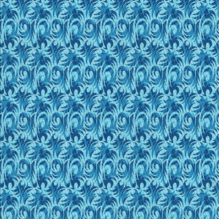 Machine Washable Transitional Blue Rug, wshpat598lblu