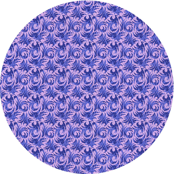 Square Patterned Bright Lilac Purple Rug, pat598pur