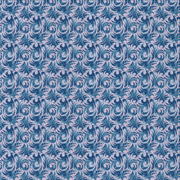 Square Patterned Jeans Blue Novelty Rug, pat598