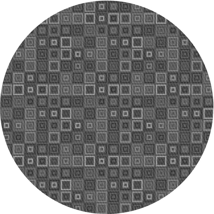 Square Machine Washable Transitional Platinum Gray Rug in a Living Room, wshpat599gry