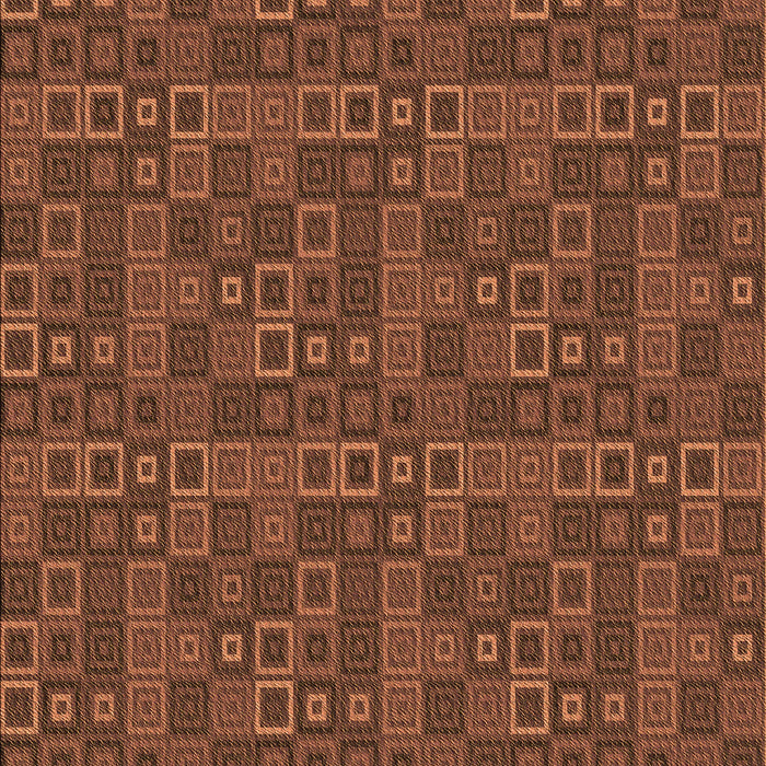 Patterned Red Brown Rug, pat599org