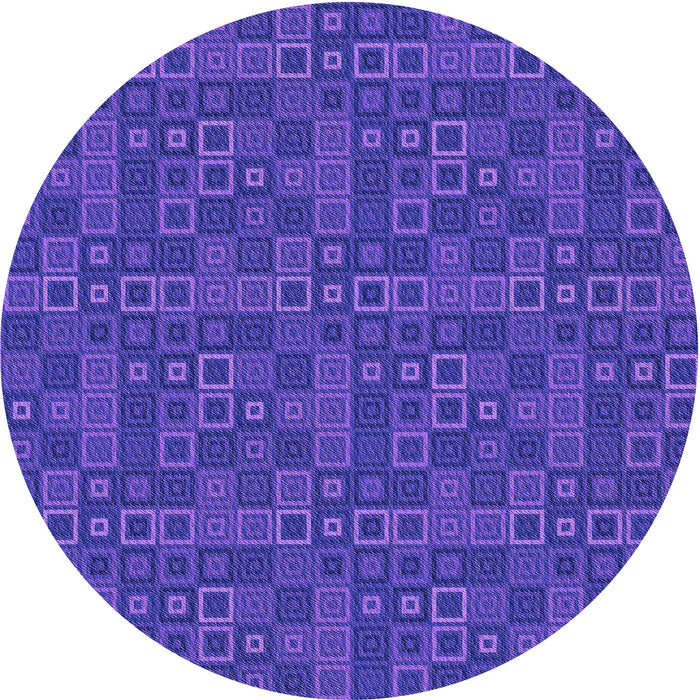 Square Machine Washable Transitional Purple Rug in a Living Room, wshpat599pur