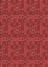 Patterned Red Rug, pat599rd