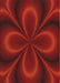 Patterned Red Novelty Rug, pat59