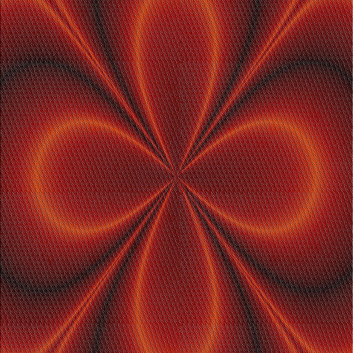 Patterned Red Novelty Rug, pat59