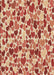 Machine Washable Transitional Red Rug, wshpat6brn