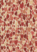 Patterned Red Rug, pat6brn