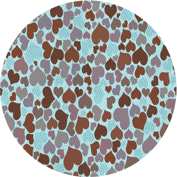 Square Machine Washable Transitional Sky Blue Rug in a Living Room, wshpat6lblu