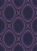 Square Patterned Deep Periwinkle Purple Rug in a Living Room, pat60blu