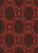 Machine Washable Transitional Maroon Red Rug, wshpat60brn