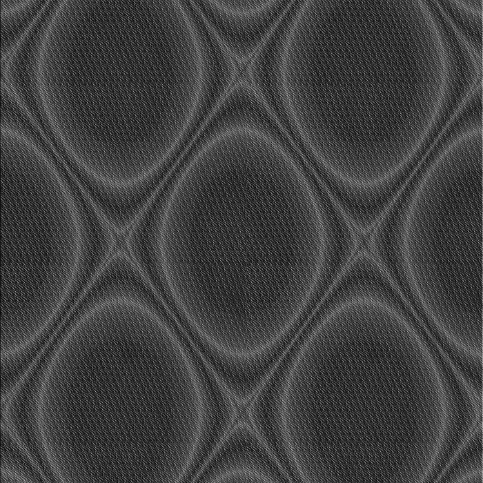 Patterned Charcoal Black Rug, pat60gry