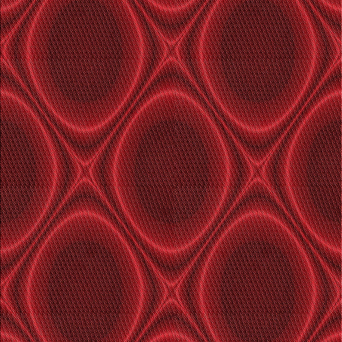 Square Patterned Crimson Red Rug in a Living Room, pat60rd