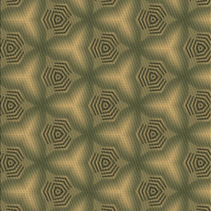 Patterned Dark Golden Brown Rug, pat600brn