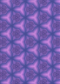 Machine Washable Transitional Amethyst Purple Rug, wshpat600pur