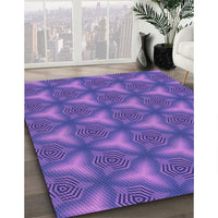 Patterned Amethyst Purple Rug, pat600pur