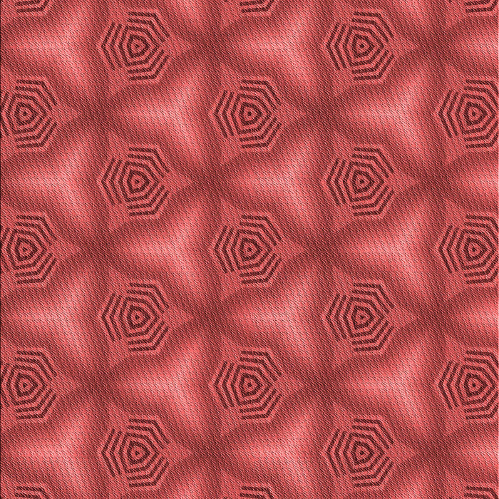 Patterned Orange Rug, pat600rd